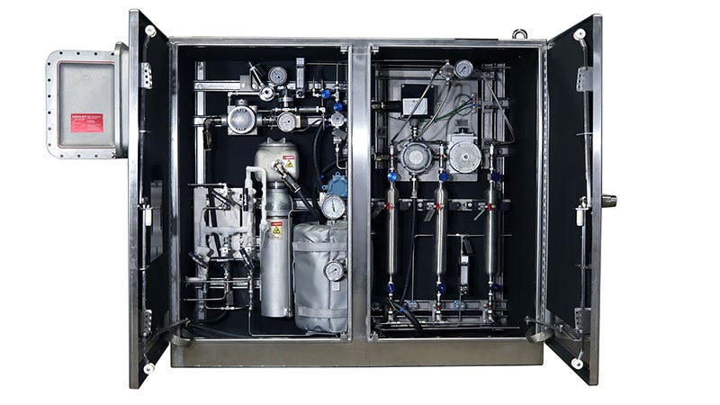 LNG Sampling System Typical LNG sampling system